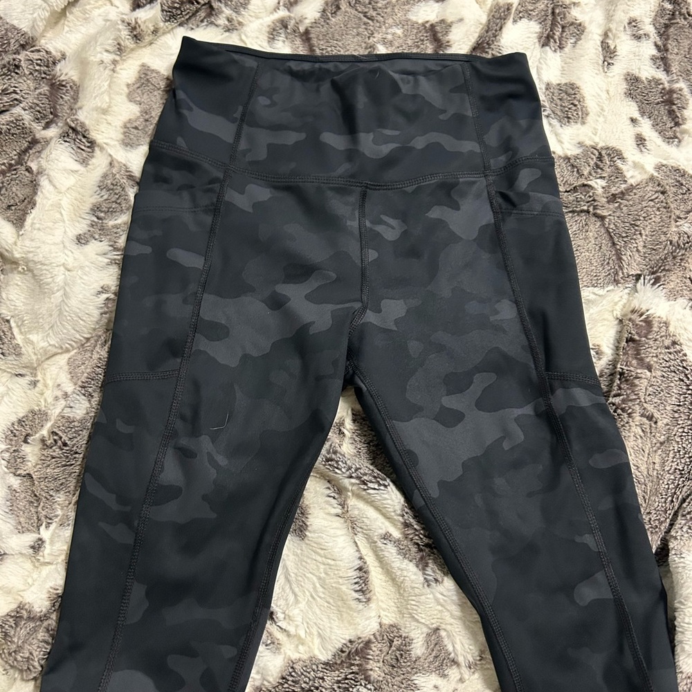 Avia Kids Charcoal Camouflage Leggings